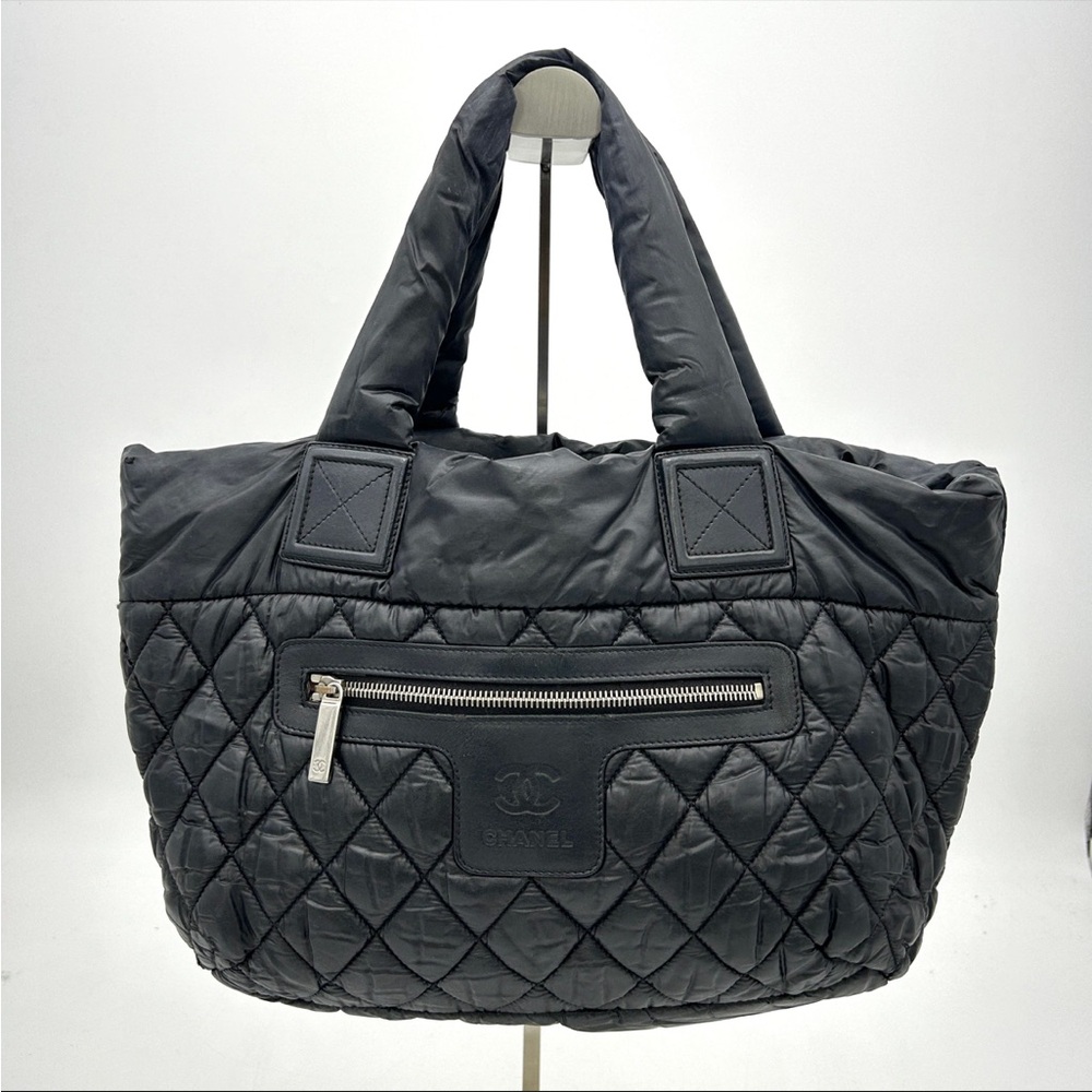 Chanel Nylon Quilted Coco Cocoon Tote.  
Excellent condition!